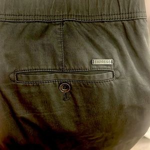 Express Drawstring Joggers, Elastic waist- great condition, no tears or stains.